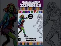 Zombies Coloring page