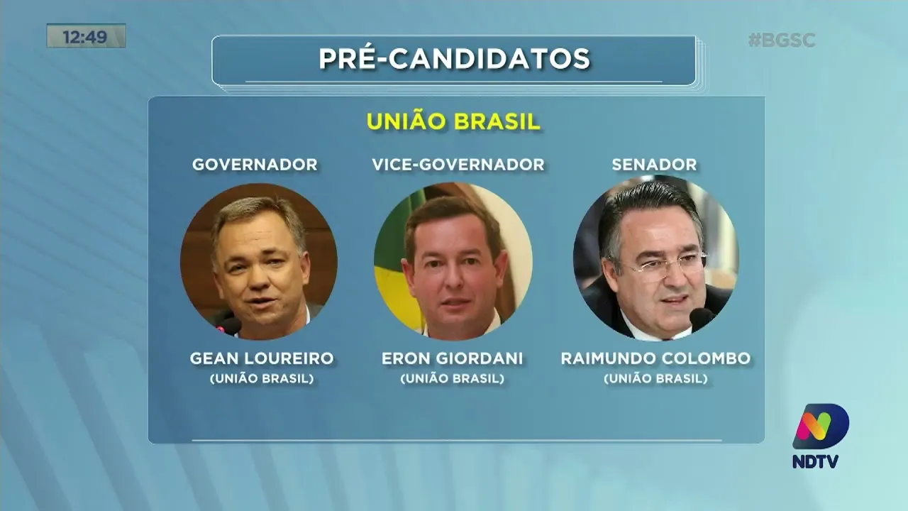 Lista dos pré-candidatos às eleições 2022 está definida em SC