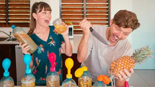 Turning PINEAPPLES Into BEER!
