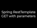 Java Spring RestTemplate GET with parameters 5solution