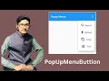 flutter Custom PopupmenuButton PopUpMenuButton flutter tutorial for beginner Fluttershy525 2mtv