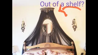 how to DIY bed canopy part 2