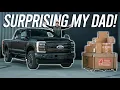 Surprising My Dad With Truck Build! *EMOTIONAL*