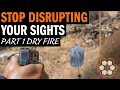 How to Shoot A Pistol Accurately Week 1 Part 1 Stop Disrupting Your Sights Dry Fire