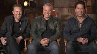 Download Friends REUNION: Matthew Perry, David Schwimmer and Matt LeBlanc Talk Nostalgia and HBO Max Special MP3