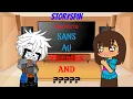 Storyspin reacts to Sans AU themes + ??? (Warning: Frans)