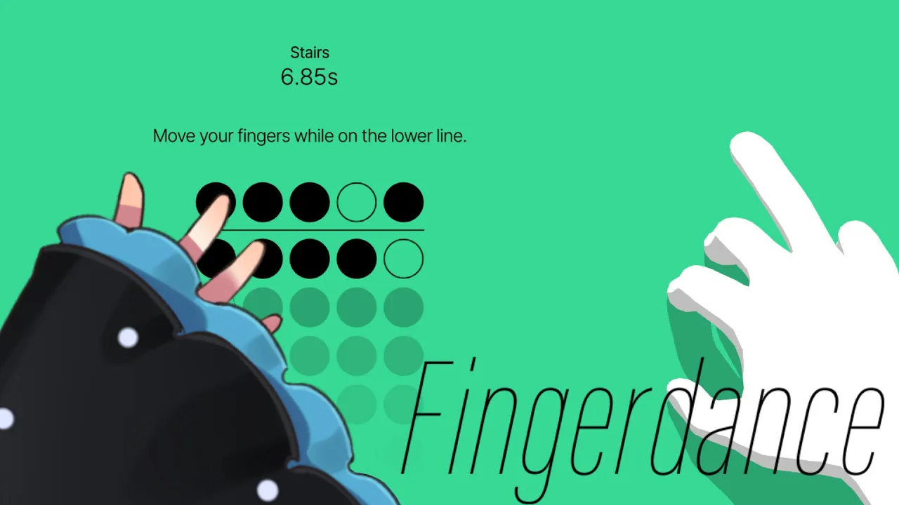 [Fingerdance] 指のトレーニング？！？！