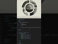 Radial Menu Using HTML CSS