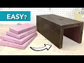 Foam to Faux Ceiling Beams DIY
