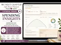 Spending Insights Understand Your Spending Habits My Next Chapter Life Reset Planner