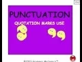 Quotation Marks - Punctuation