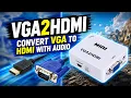 VGA To MI Converter With VGA2 MI Review Setup Guide Tutorial