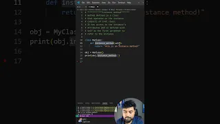 instance method python
