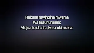 Tenzi 09 YESU KWETU NI RAFIKI Biti Za Tenzi Za Rohoni 
