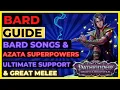 PATHFINDER WOTR - BARD AZATA Guide ULTIMATE PARTY SUPPORT Great Melee with AZATA Superpowers