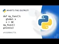 Python Function Quiz What is the output of this Python code Python Quiz