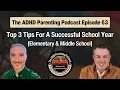 Top Three Tips For A Successful School Year Elementary Middle School