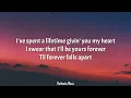 Ashe & FINNEAS - Till Forever Falls Apart (Lyrics)