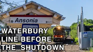 Metro-North Waterbury Line Before The Shutdown