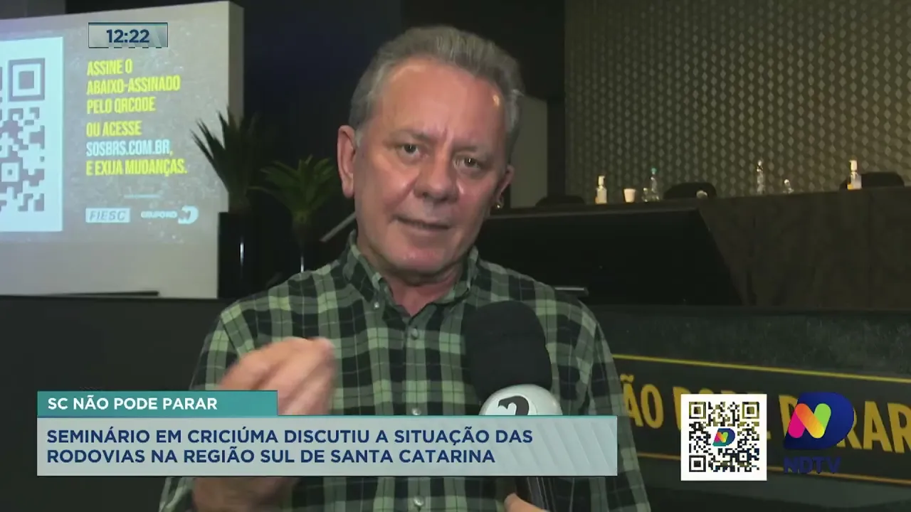 Criciúma promove seminário da campanha SC Não Pode Parar