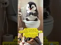 Download Lagu Baby Penguin, Toilet, and a Hit Song! You Have to See This! 😂🐧#BabyPenguin FunnyAnimals #ToiletHumor