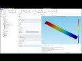 Stress and Strain analysis of beam in COMSOL MULTIPHYSICS