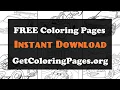 Simple car coloring pages