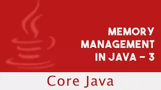 Core Java Memory Management in Java - 3 Part 70