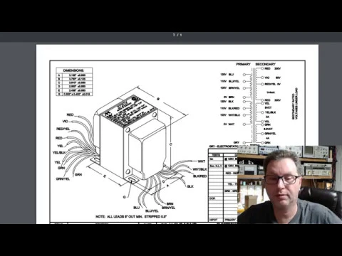 Download MP3 How to find and install a replacement power transformer for your tube amplifer