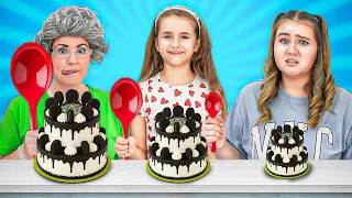 BIG vs MEDIUM vs SMALL SPOON CHALLENGE Ruby Bonnie