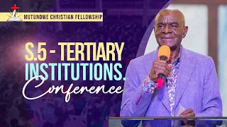 🔴S.5 - UNIVERSITY CONFERENCE || PS. TOM B. MUGERWA || OMUSALABA || 30.08.2026