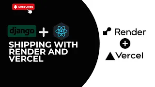 React Django Tutorial Shipping Backend and Frontend with Render and Vercel web app Part 8