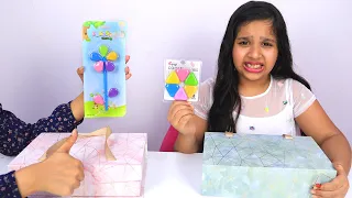 تحدي صندوق الغامض بأغراض المدرسة Mystery Box Of Back To School Switch Up Challenge 