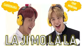 carbonara tony montana lajimolala full video bts jimin funny moment run bts 