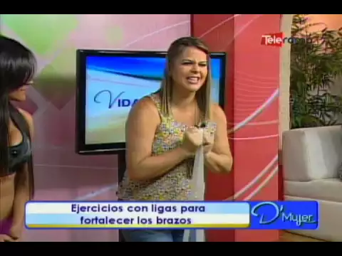 Ejercicios con ligas para fortalecer los brazos