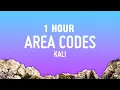 1 HOUR Kali - Area Codes