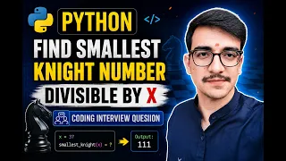 Find Smallest K-Digit Number Divisible by X in Python Interview Coding Problem