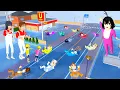 Download Lagu Banjir Baby 😱 | Raksasa Celine Pungut Bayi Bawa Hospital Yuta Mio Adu Lebih Banyak | Sakura School