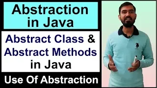 Abstraction in Java what is abstract class and abstract methods in Java Hindi