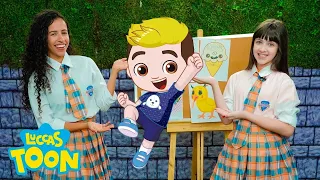 O DESENHO DO LUCCAS NETO VIROU REALIDADE NA ESCOLA FANTÁSTICA!