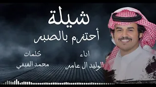 شيلة احتزم بالصبر الوليد ال عامر دندنها