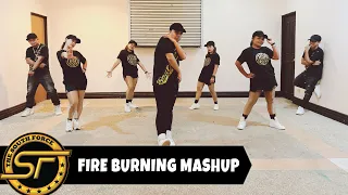 Download FIRE BURNING MASHUP ( Dj Jif Remix ) - Dance Trends | Dance Fitness | Zumba MP3