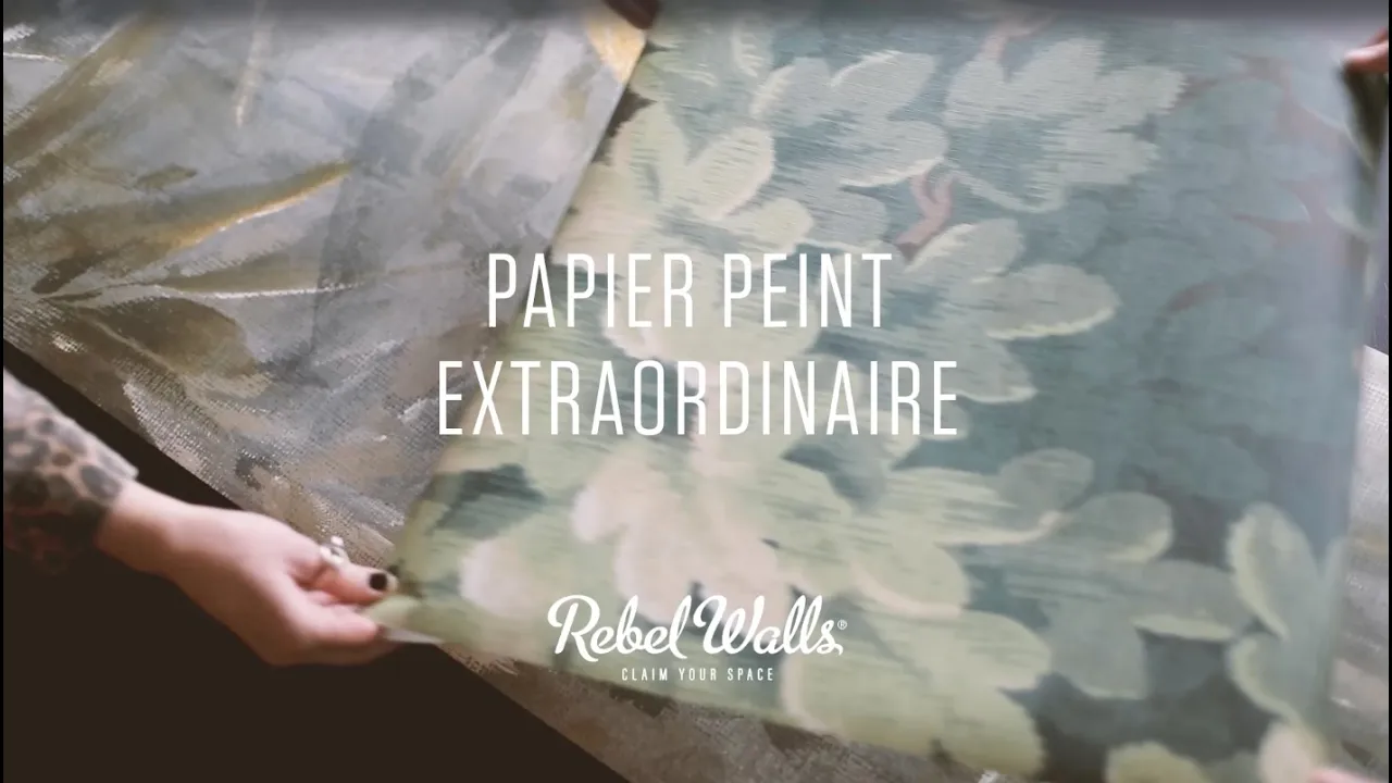 Rebel Walls — Rebel Walls — Papier Peint Extraordinaire (YouTube video ad)