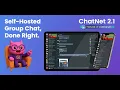 ChatNet v2 1 - PHP Chat Room Private Chat Script