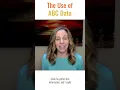 The Use of ABC Data How to Use ABC Data Sheets