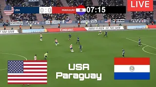 🔴 LIVE : USA VS PARAGUAY FIFA WORLD CUP 2026 FULL MATCH – VIDEOGAME EFOOTBALL SIMULATION