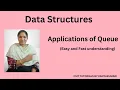 Queue applications Queue data structure applications Applications of Queue Scheduling FIFO DS