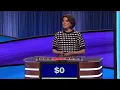 Weird Jeopardy question