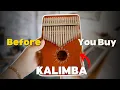 Download Lagu Things I Wish I Knew Before Buying A Kalimba