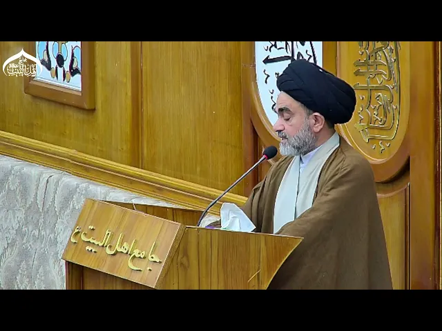 ⁣خطبة الجمعة سماحة سيد باقر العدناني#جامع_اهل_البيت ع#البصرة_شط_العرب_البوخمسين